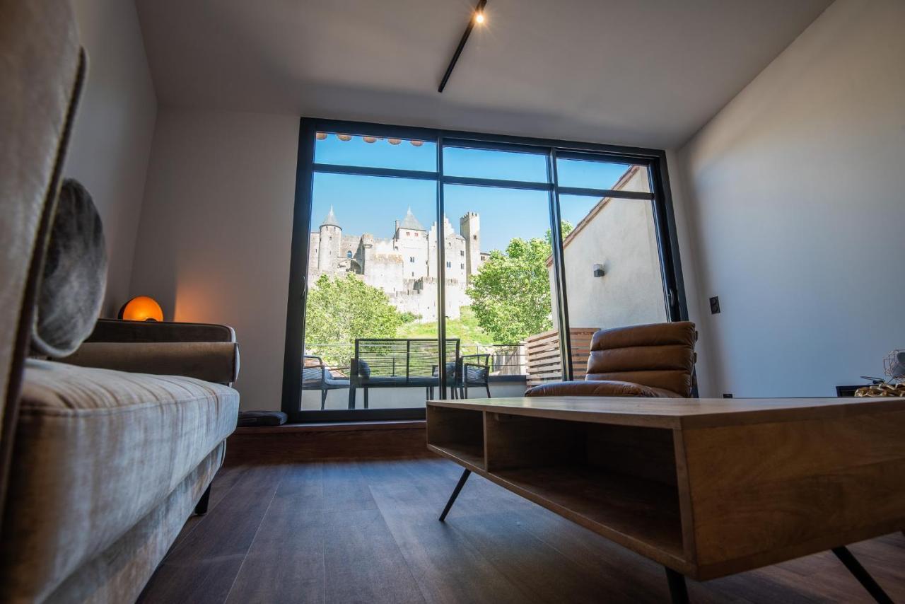 Le Loft De La Tour Pinte Apartment Carcassonne Exterior foto