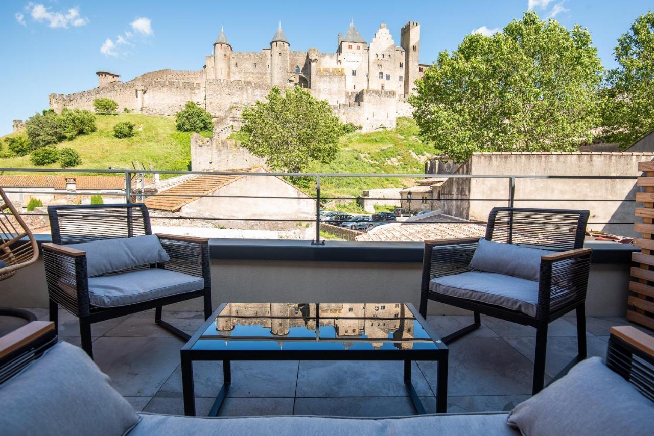 Le Loft De La Tour Pinte Apartment Carcassonne Exterior foto