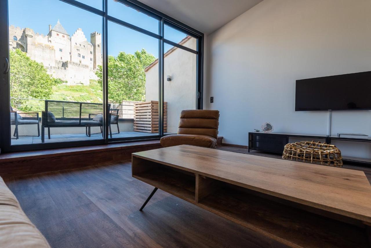 Le Loft De La Tour Pinte Apartment Carcassonne Exterior foto
